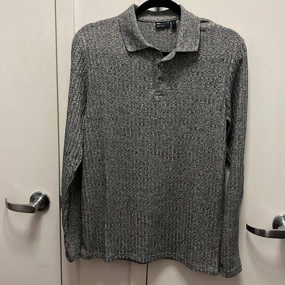 Collared Knit Shirt